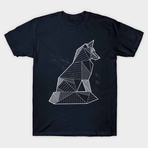 Geometric Nature - Fox T-Shirt by paterack